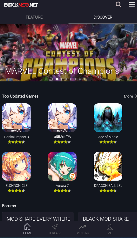 mod games app store
